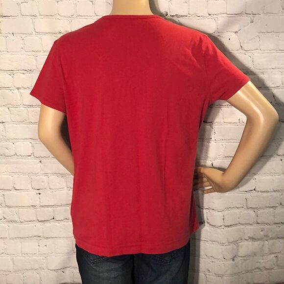 Sonoma Red 100% Cotton Plain Womens Tee L - Picture 6 of 8